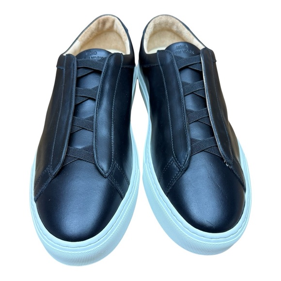 KOIO Capri X New York Men size 12 Black leather Sneakers - Picture 2 of 6